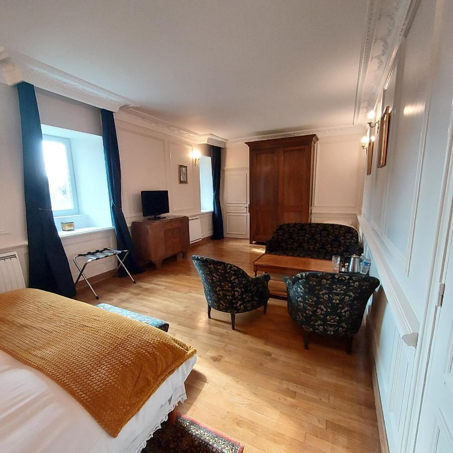 Les Chambres Du Chateau Du Rozel Le Rozel Bagian luar foto