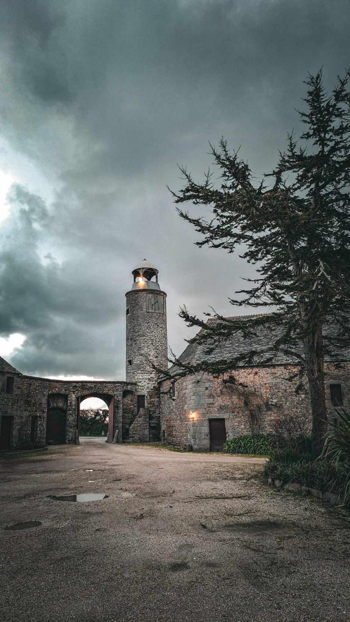 Les Chambres Du Chateau Du Rozel Le Rozel Bagian luar foto