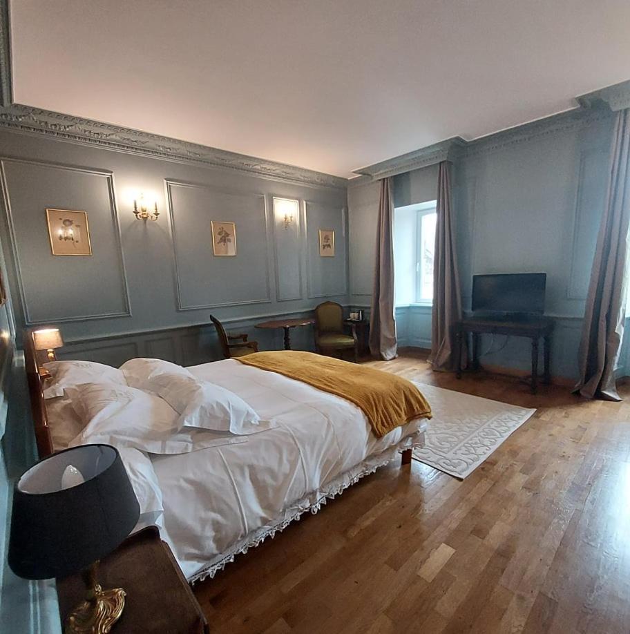 Les Chambres Du Chateau Du Rozel Le Rozel Bagian luar foto